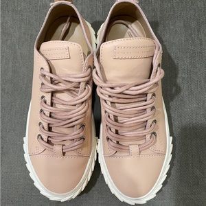 Giuseppe Zanotti  Pink Low-Top Sneakers